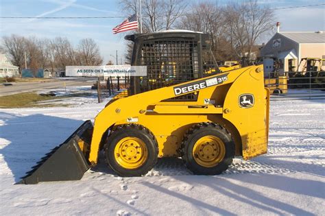 2014 john deere 315 skid-steer loader|jd 315 disc.